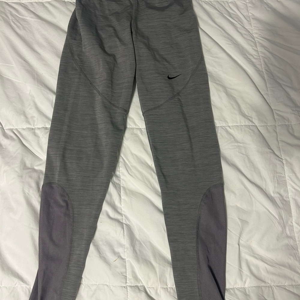 Nike Heather Gray Leggings